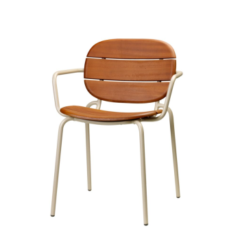 SI-SI' WOOD SCAB armchair
