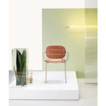 SI-SI' WOOD SCAB armchair