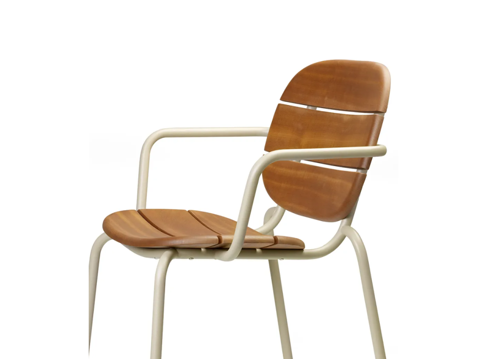 SI-SI' WOOD SCAB armchair