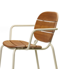 SI-SI' WOOD SCAB armchair