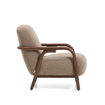 Sylo chenille armchair