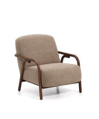 Sylo chenille armchair
