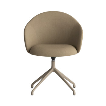 VOLTA armchair with Infiniti 4-star base