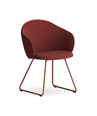 Volta chair with Infiniti sled base