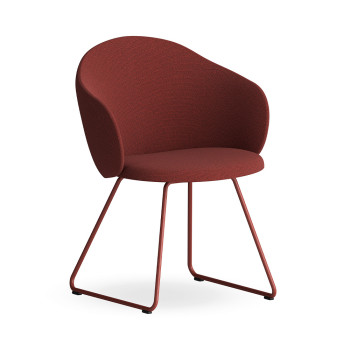 Volta chair with Infiniti sled base