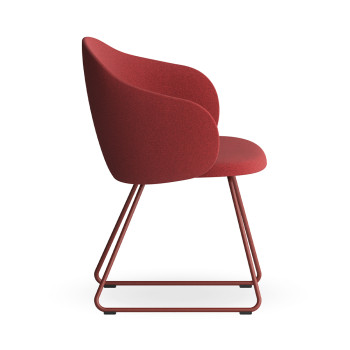 Volta chair with Infiniti sled base