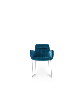 NEST Fabric Sled Chair - NITESCO