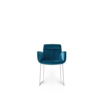 NEST Fabric Sled Chair - NITESCO