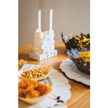 Fior di Loto glass holder 3326 Arti e Mestieri