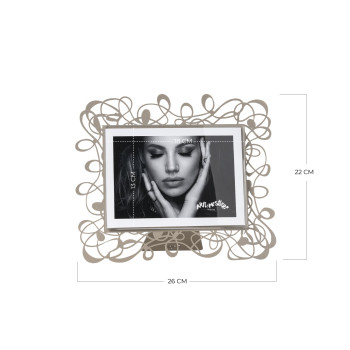 Horizontal SCRABOCCHIO Photo Frame ARTS and CRAFTS