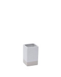 Careli toothbrush holder in beige stoneware