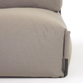 Square modular outdoor sofa pouf 