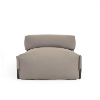 Square modular sofa pouf, green, 101 x 101 cm
