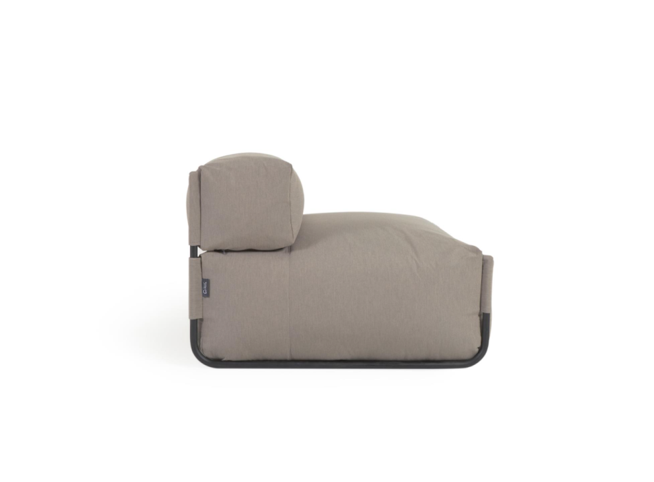 Square modular sofa pouf, green, 101 x 101 cm