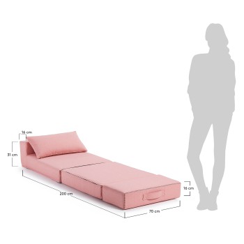 Arty pouf bed 70 x 89 (200) cm