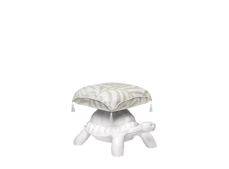 TURTLE HOLDER POUF 36005 QEEBOO