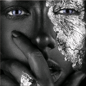 Picture BLACK SILVER G4864 PINTDECOR