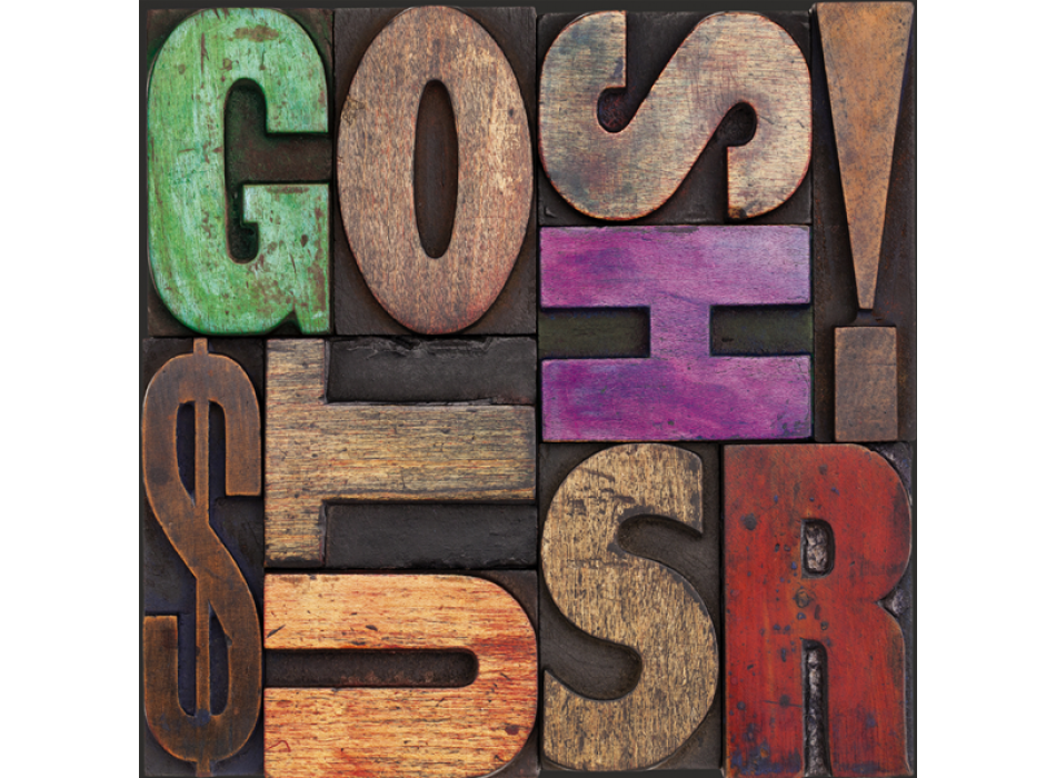 Framework TYPOGRAPHICAL CHARACTERS G2188 PINTDECOR