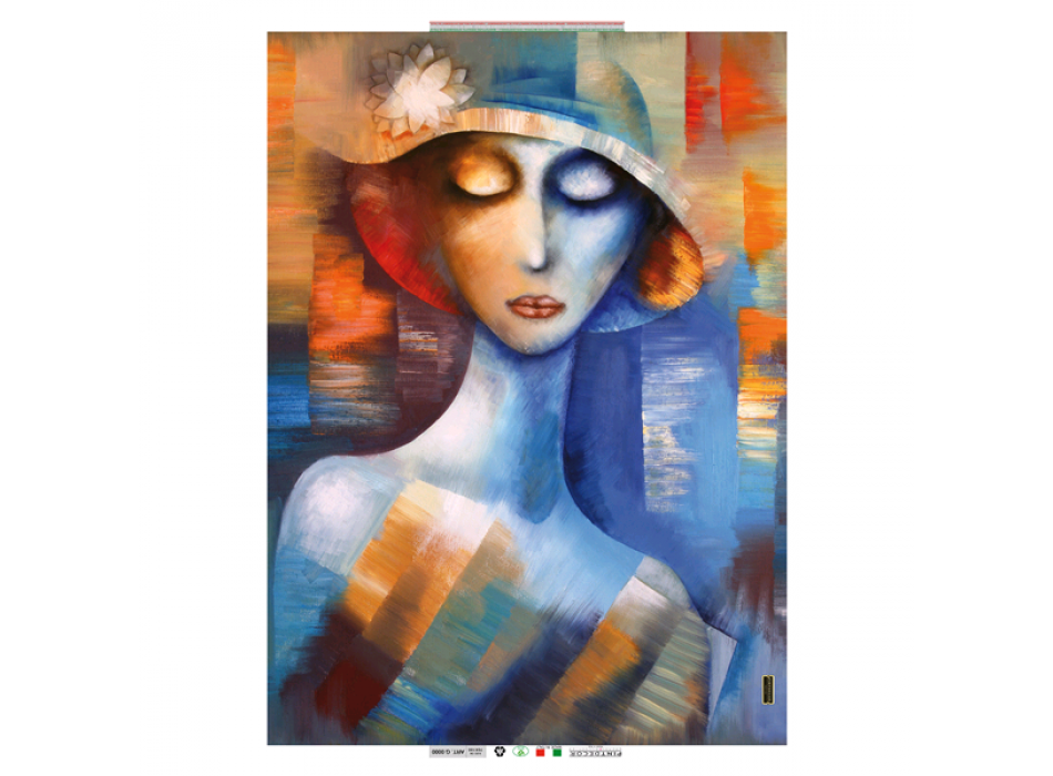 Framework WOMAN WITH HAT G5016 PINTDECOR