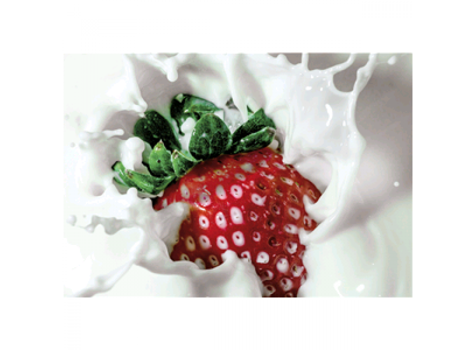 Picture STRAWBERRY WITH MILK G5832 PINTDECOR