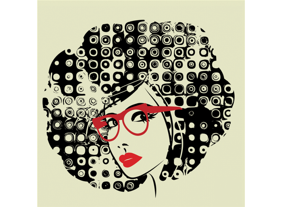 Framework RED GLASSES G1048 PINTDECOR