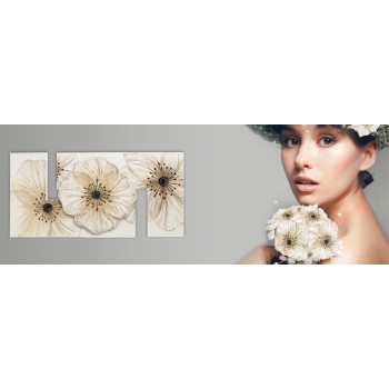 PAINTING IVORY PETUNIA P4076 PINTDECOR