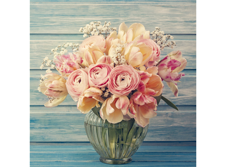 Framework PINK FLOWER G1084 PINTDECOR