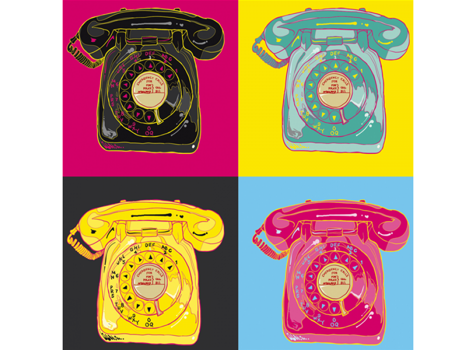 Picture TELEPHONE G1374 PINTDECOR