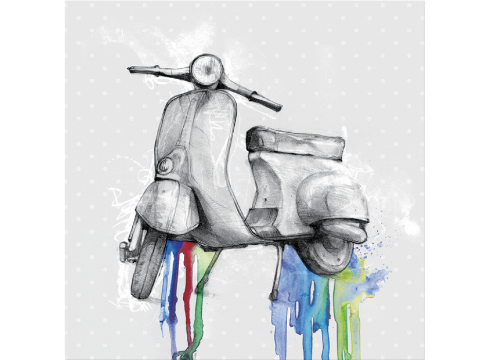 Picture VESPA 50 G2962 PINTDECOR