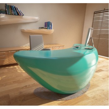 BOOMERANG DESK IN ADAMANTX ZAD