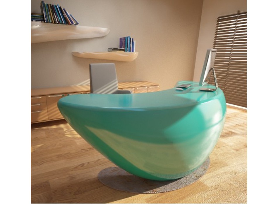 BOOMERANG DESK IN ADAMANTX ZAD