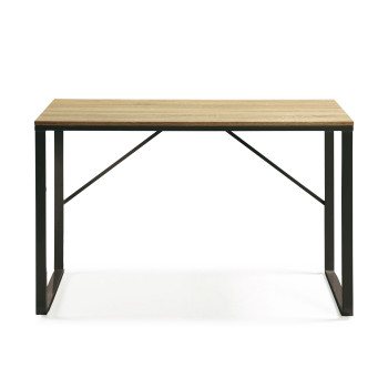 Talbot rectangular desk 120 x 60 cm black