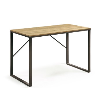 Talbot rectangular desk 120 x 60 cm black120 x 60 cm with MDF top and ga