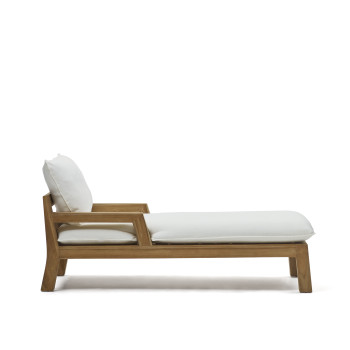 Forcanera deckchair in solid teak