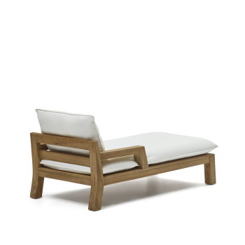 Forcanera deckchair in solid teak