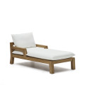 Forcanera deckchair in solid teak
