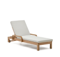 Sonsaura deck chair in solid FSC 100% eucalyptus wood