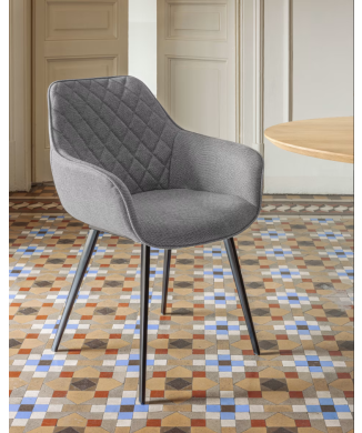 Gray Amira chair OUTLET