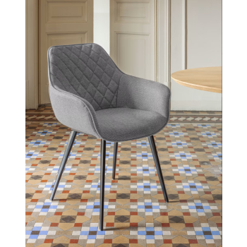 Gray Amira chair OUTLET