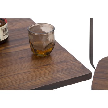 HARLEM BAR CHAIR 54X45X102 SET 2PCS (SEAT HEIGHT