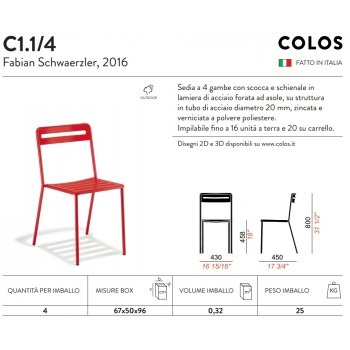 C1 chair 1 COLOS