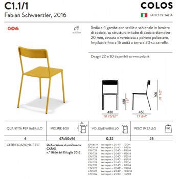 C1 chair 1 COLOS