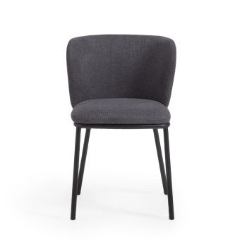 Ciselia chair in chenille fabric