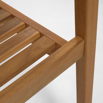 Hanzel outdoor chair in 100% FSC solid acacia wood