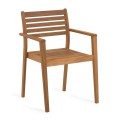 Hanzel wooden outdoor chair 