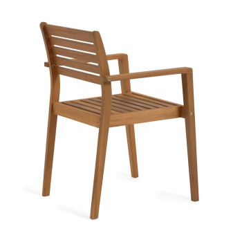Hanzel outdoor chair in solid acacia wood FSC 100%