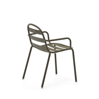 Joncols outdoor chair in painted aluminum