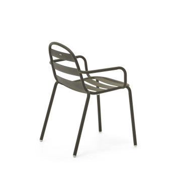 Joncols outdoor chair in painted aluminum