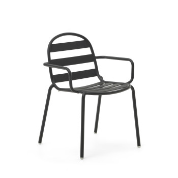 Joncols outdoor chair in painted aluminum