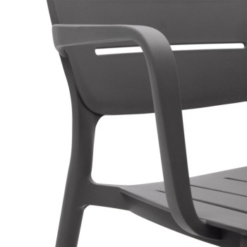 Morella plastic outdoor chair